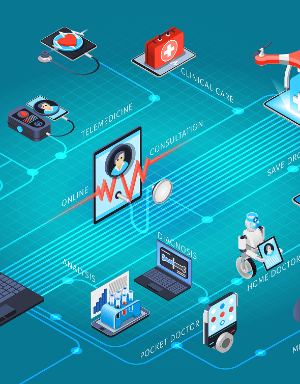 Healthcare Solutions Illustration